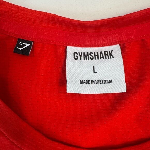Gymshark Red Short Sleeve Tee - Picture 4 of 6